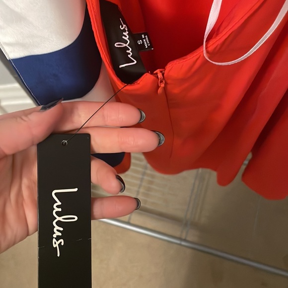 NWT lulu’s coral dress - Picture 12 of 17